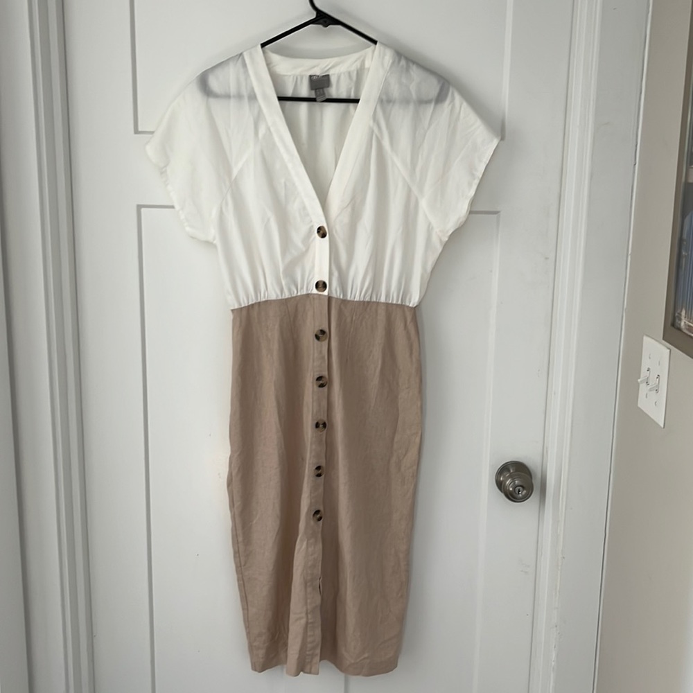 Perfect summer dress; light weight and formal enough for work; ASOS size 6;
